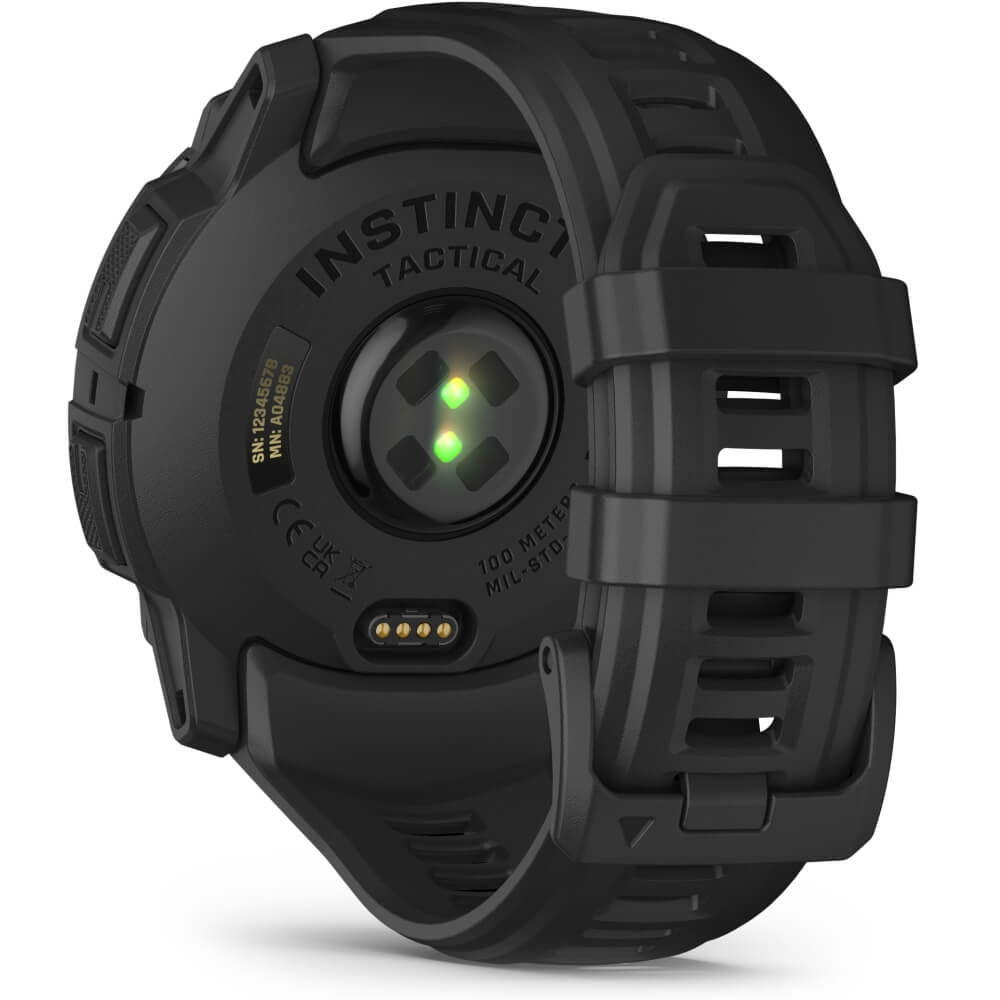 Garmin Instinct 3 Tactical AMOLED 50 mm Schwarz Outdoor Smartwatch bei CardioZone günstig online kaufen