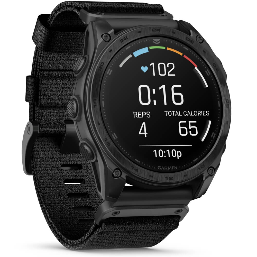 Garmin tactix 8 51 mm AMOLED Sapphire Schwarz Titan DLC Nylon-Armband 26mm bei CardioZone günstig online kaufen