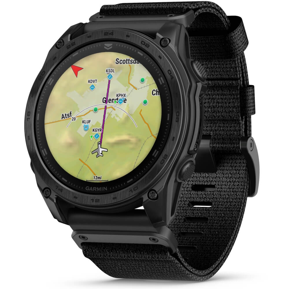 Garmin tactix 8 51 mm AMOLED Sapphire Schwarz Titan DLC Nylon-Armband 26mm bei CardioZone günstig online kaufen