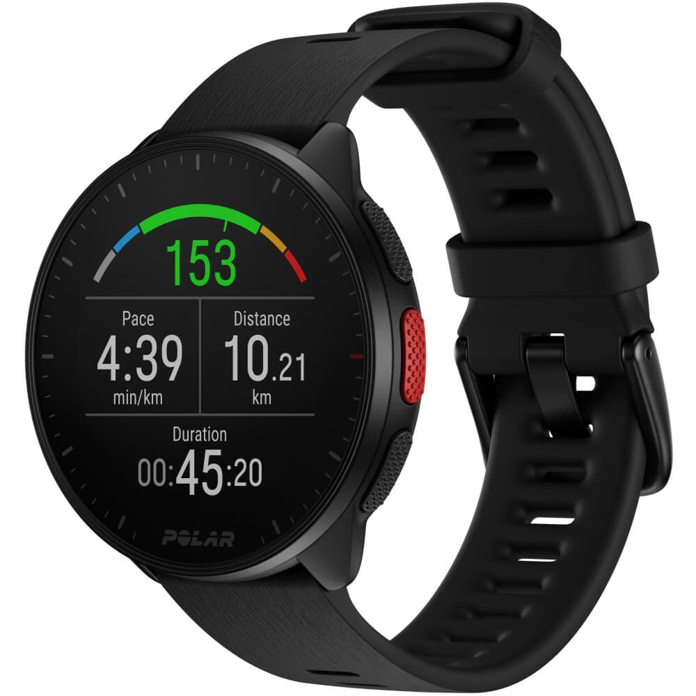 POLAR Equine Pacer Trotting GPS Sportuhr Schwarz + H10 Sender für freies Training & Fahrsport bei CardioZone online kaufen