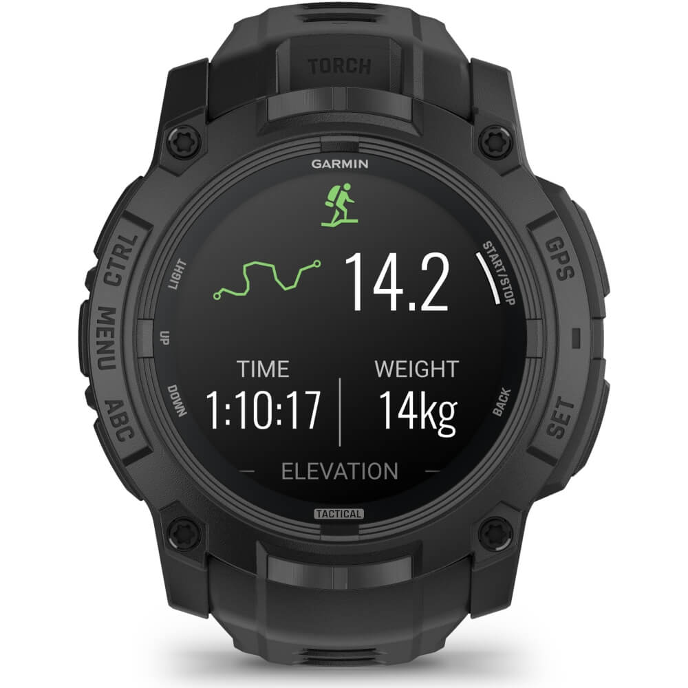 Garmin Instinct 3 Tactical AMOLED 50 mm Schwarz Outdoor Smartwatch bei CardioZone günstig online kaufen