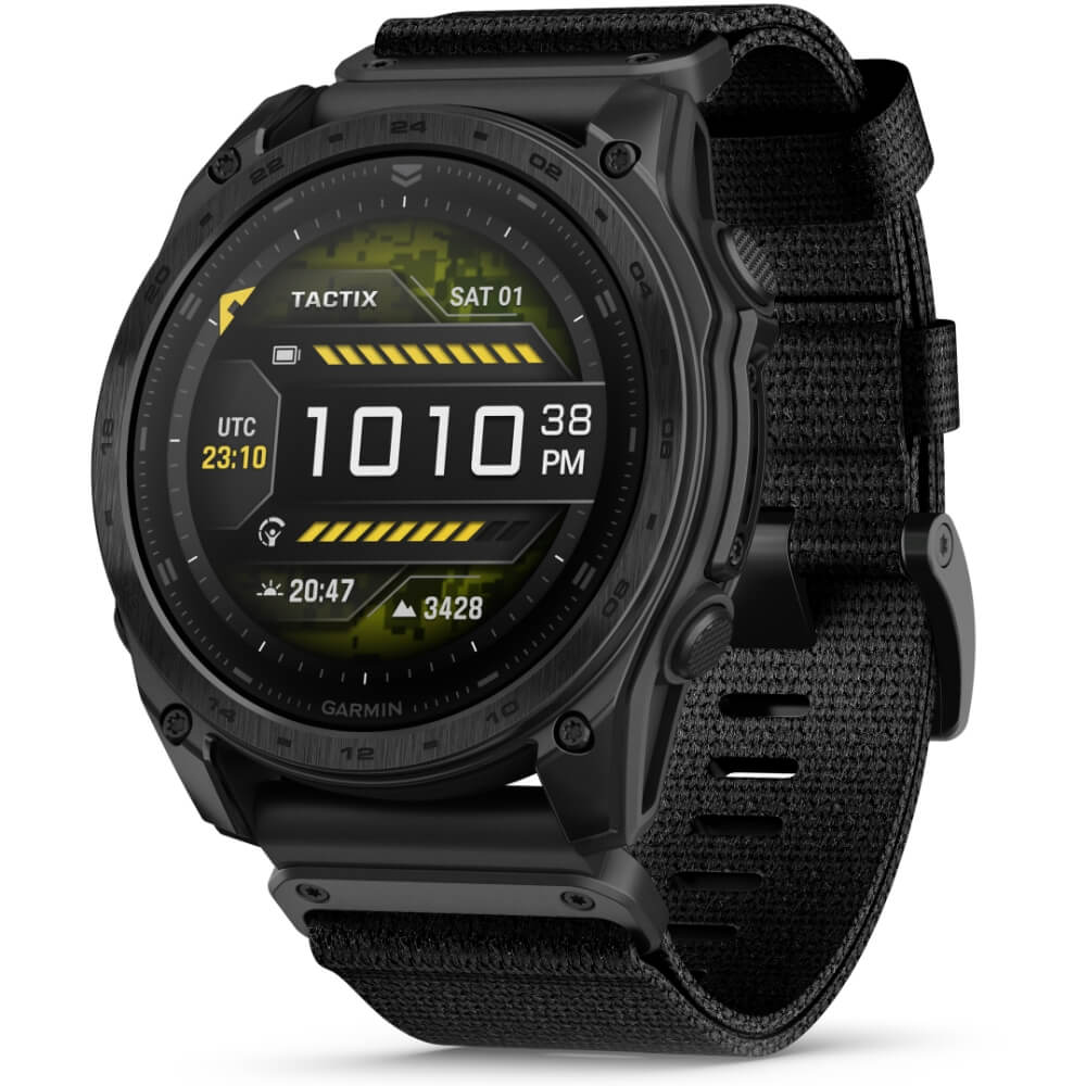 Garmin tactix 8 51 mm AMOLED Sapphire Schwarz Titan DLC Nylon-Armband 26mm bei CardioZone günstig online kaufen