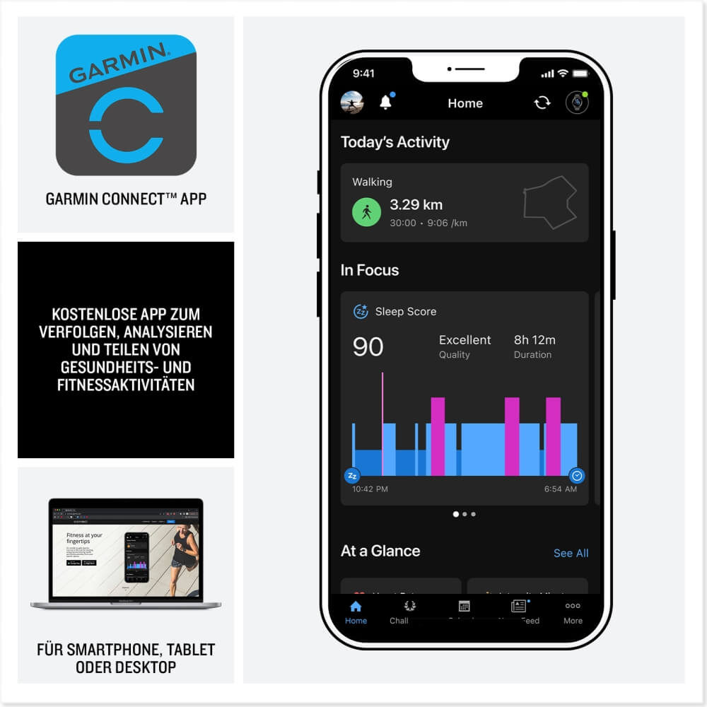 Garmin Instinct 3 Tactical AMOLED 50 mm Schwarz Outdoor Smartwatch bei CardioZone günstig online kaufen