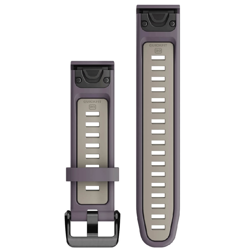 Garmin Quickfit Silikon Armband 20mm Orchidee/Heller Sand fenix 7S u.a. bei CardioZone günstig online kaufen