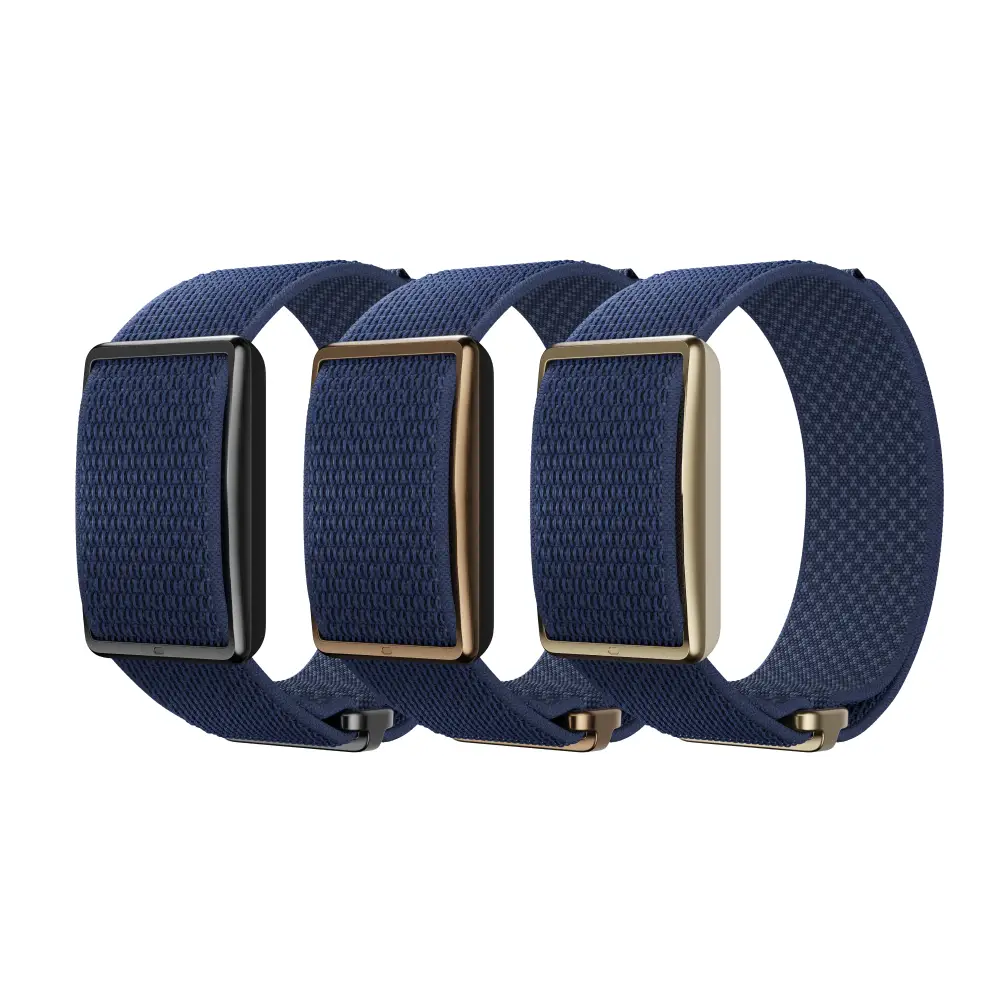 Polar Loop SoftWeave Wechselarmband – Ocean Blue - kombiniert mit Loop Versionen