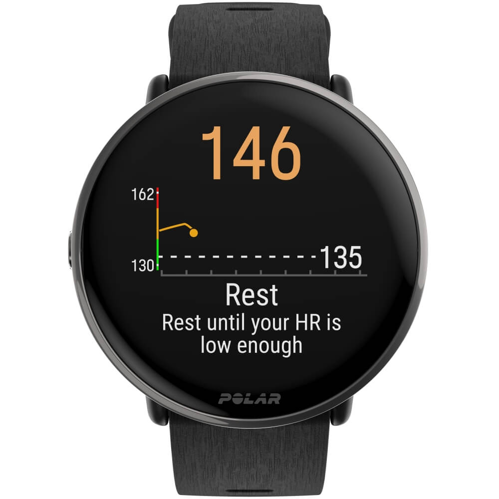 POLAR Ignite 3 Titanium Silikon Schwarz GPS Fitness Sportuhr bei CardioZone günstig online kaufen