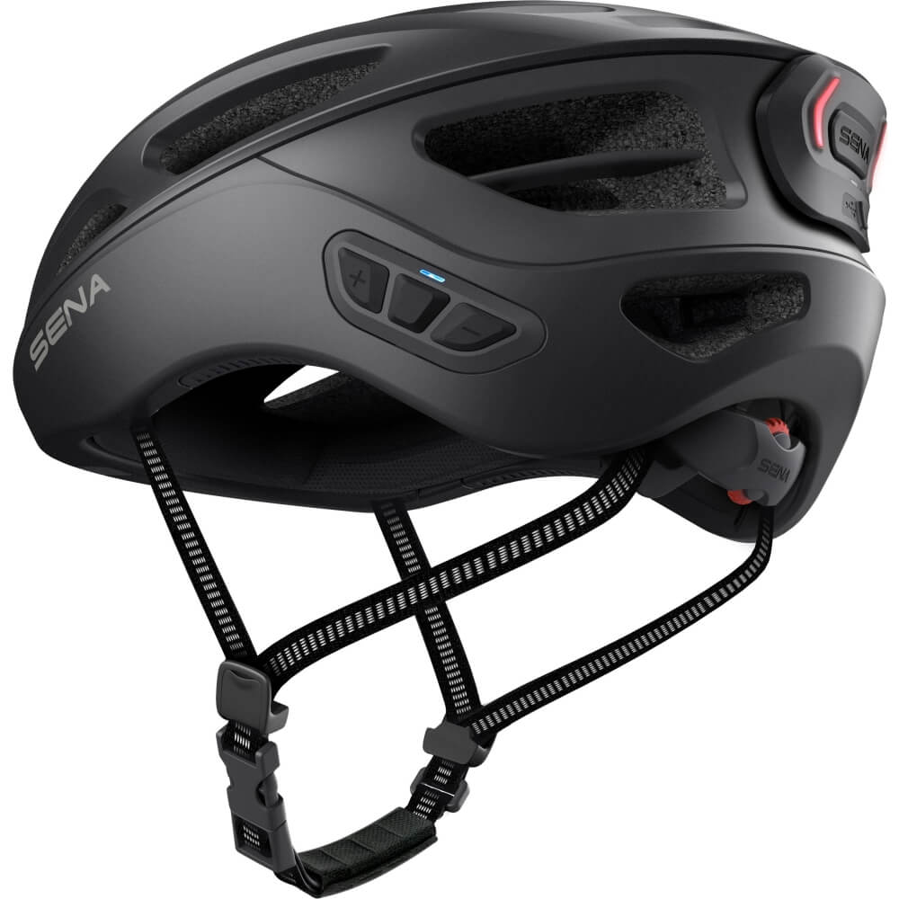 Sena R1 Evo Fahrradhelm mit Mesh Intercom Matte Black/Schwarz bei CardioZone günstig online kaufen