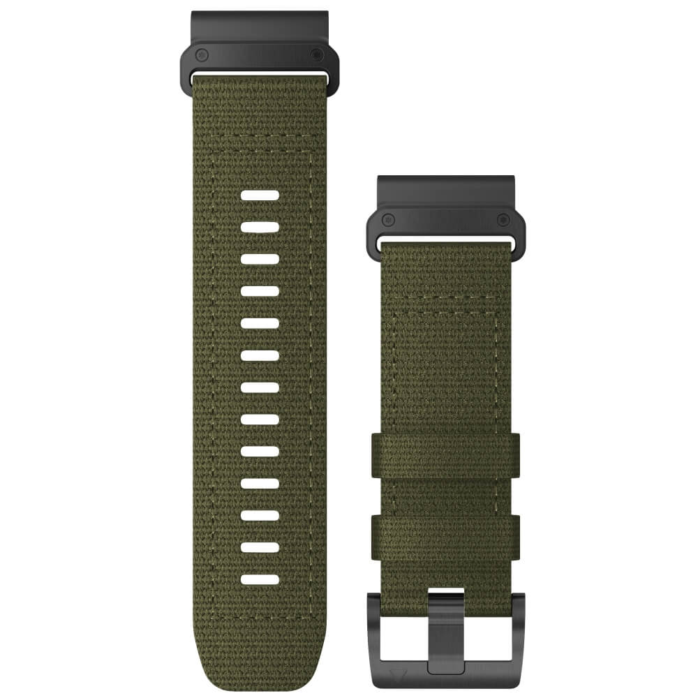 Garmin Quickfit taktisches Nylon Armband 26mm Olivgrün tactix7/Delta, fenix 7X/6X bei CardioZone günstig online kaufen