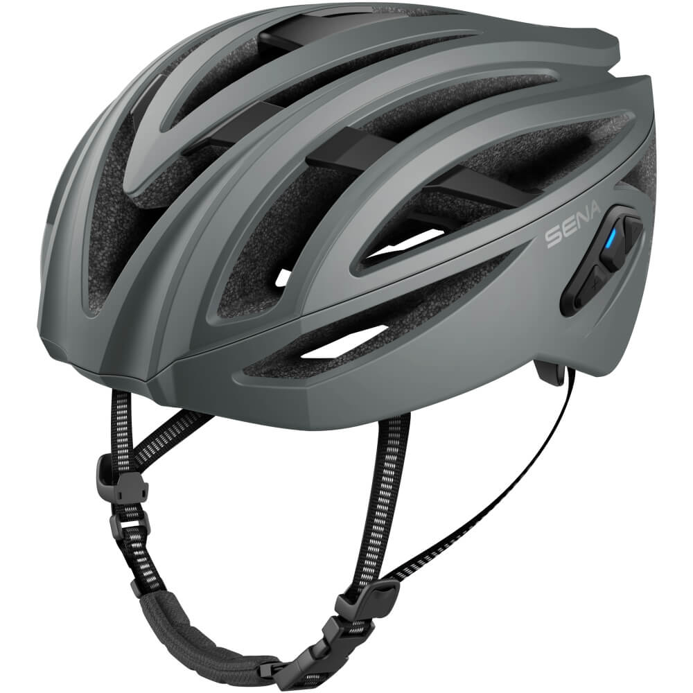 Sena R2 Smart Cycling Fahrradhelm in Matt Grau mit Bluetooth Interkom bei CardioZone günstig online kaufen