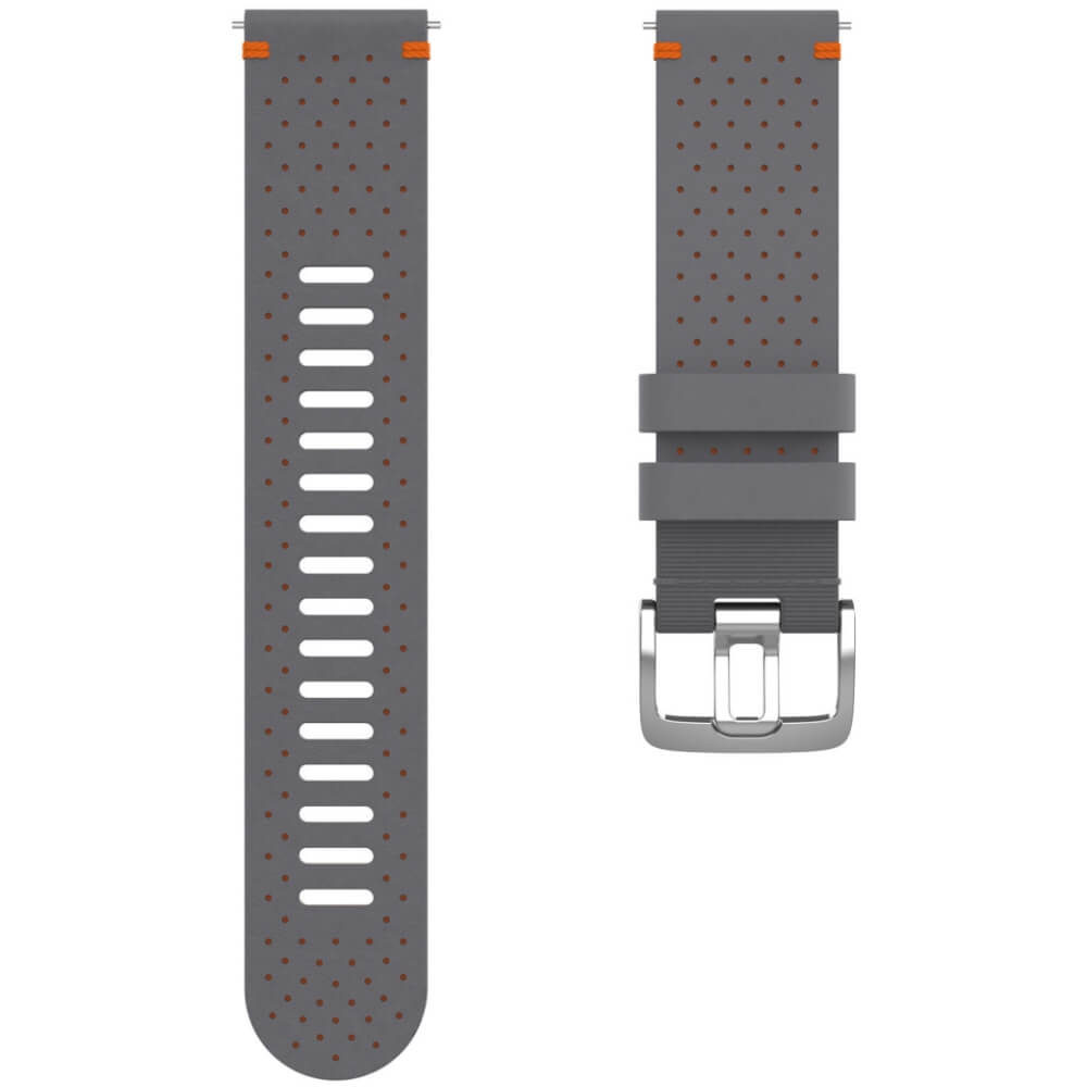 POLAR-perforiertes-Lederarmband-22-mm-Grau-Orange-910101219-ean725882060019-bei-Cardiozone-01 POLAR Perforiertes Lederarmband 22 mm Grau-Orange Gr. M/L bei CardioZone günstig online kaufen