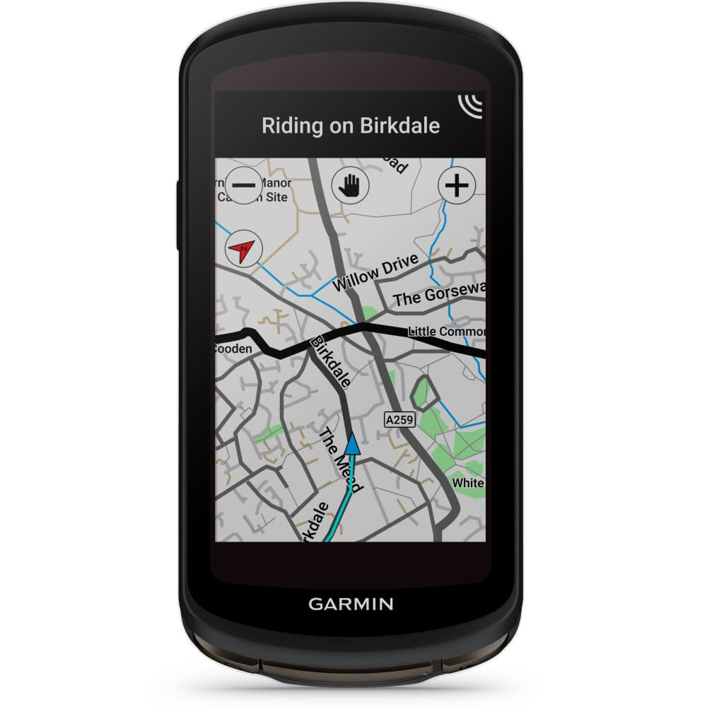 Garmin Edge 1040 Solar Radcomputer mit Garmin Fahrradkarte u. Zubehör bei CardioZone günstig online kaufen