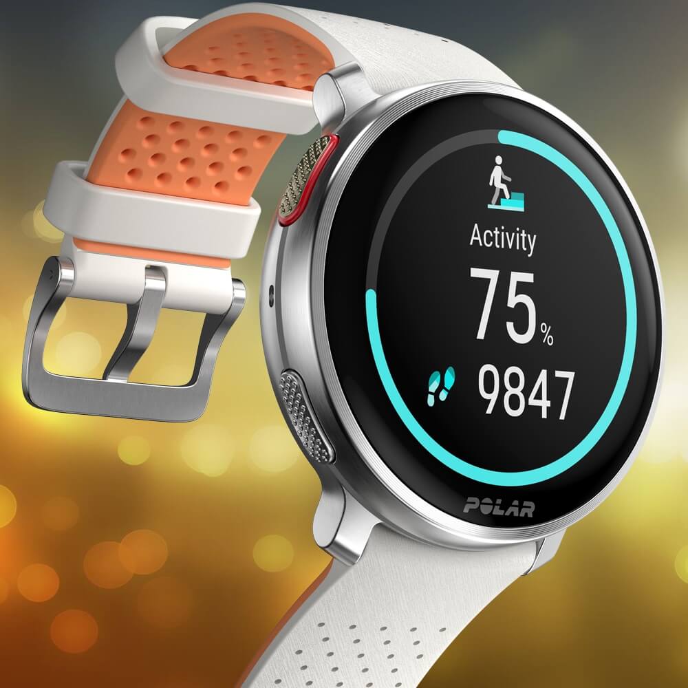 POLAR Vantage V3 Sunrise Apricot Premium Multisport Uhr Gr. S-L bei CardioZone günstig online kaufen