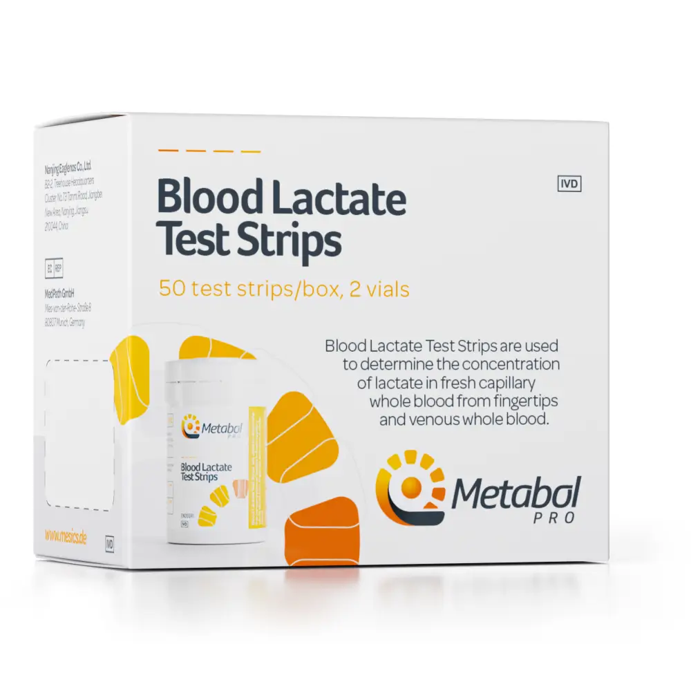 Mesics Metabol Pro Laktat Teststreifen Big Pack 50