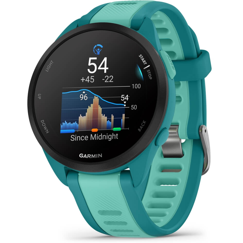 Garmin Forerunner 165 Music Türkis/Aqua smarte Laufuhr bei CardioZone günstig online kaufen