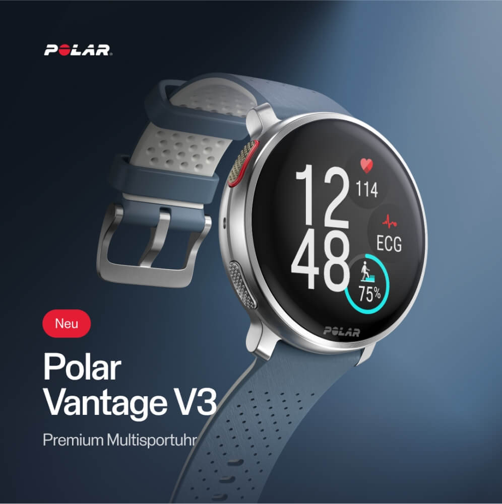 POLAR Vantage V3 Sunrise Apricot Premium Multisport Uhr Gr. S-L bei CardioZone günstig online kaufen