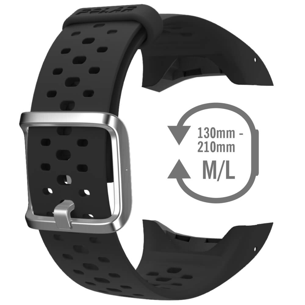 POLAR M400 / M430 Armband Schwarz - Ersatzteil bei CardioZone günstig online kaufen