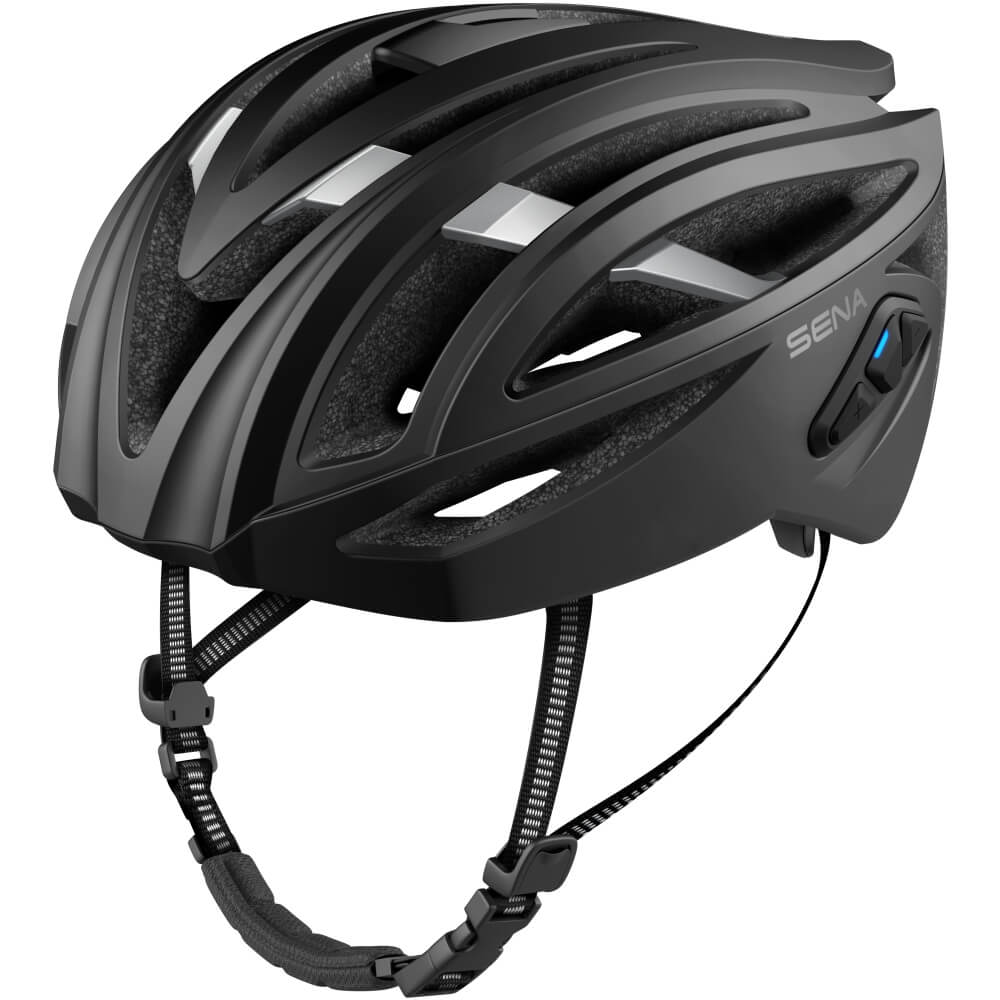 Sena R2 EVO Smart Cycling Fahrradhelm in Matt Schwarz mit Mesh Interkom bei CardioZone günstig online kaufen