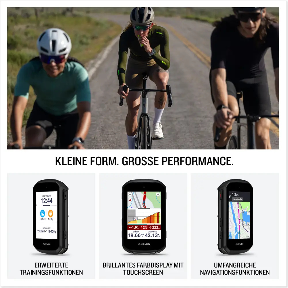Garmin Edge 850 Radcomputer mit LCD Display