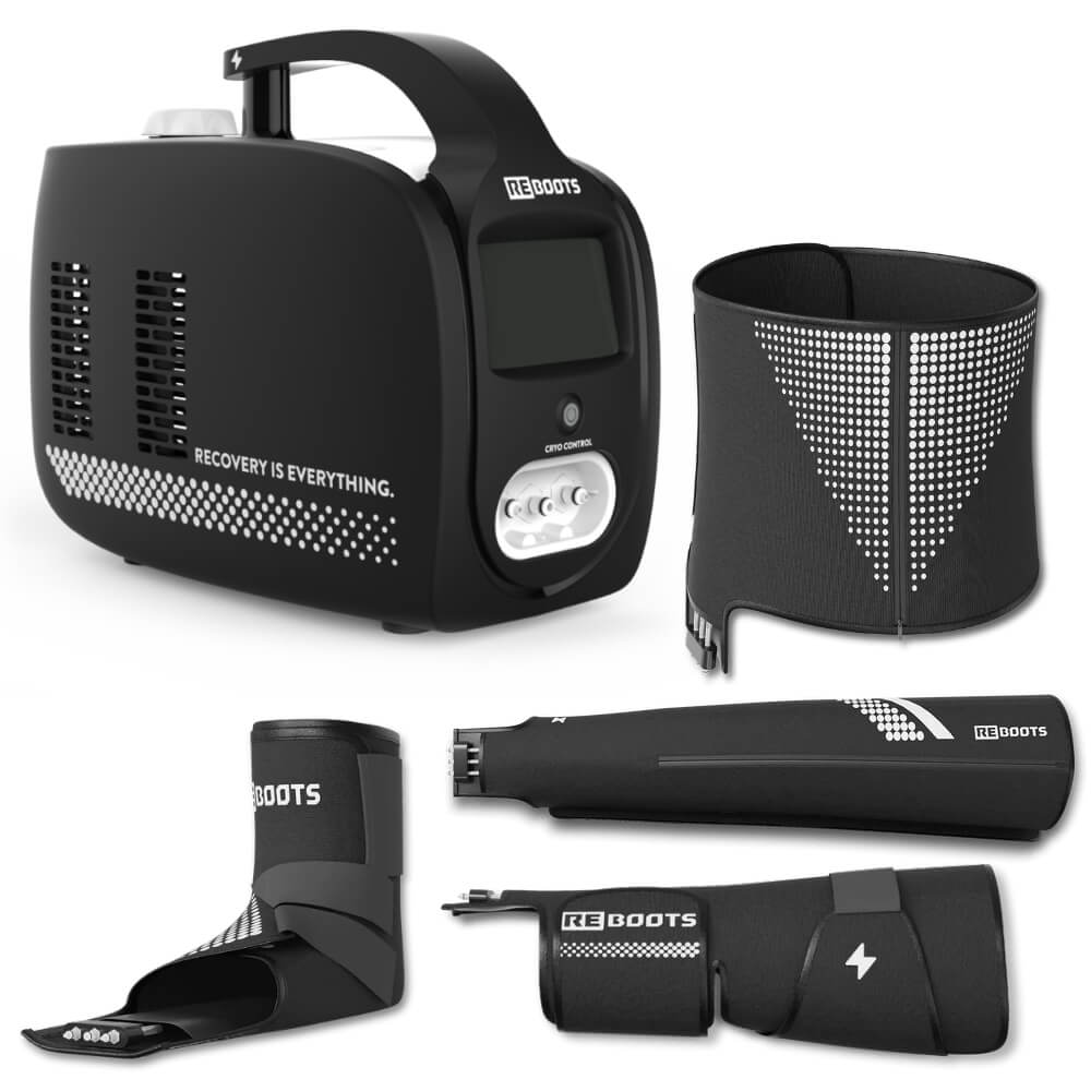 Reboots Cryo Pro -  Mobiles Profi 3-in-1 Kälte-, Wärme- & Kompressions Set