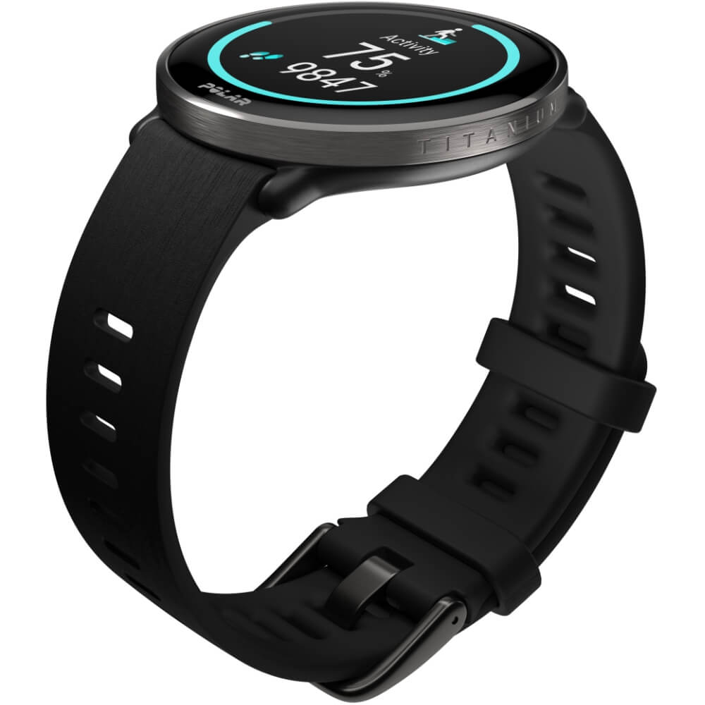 POLAR Ignite 3 Titanium Silikon Schwarz GPS Fitness Sportuhr bei CardioZone günstig online kaufen