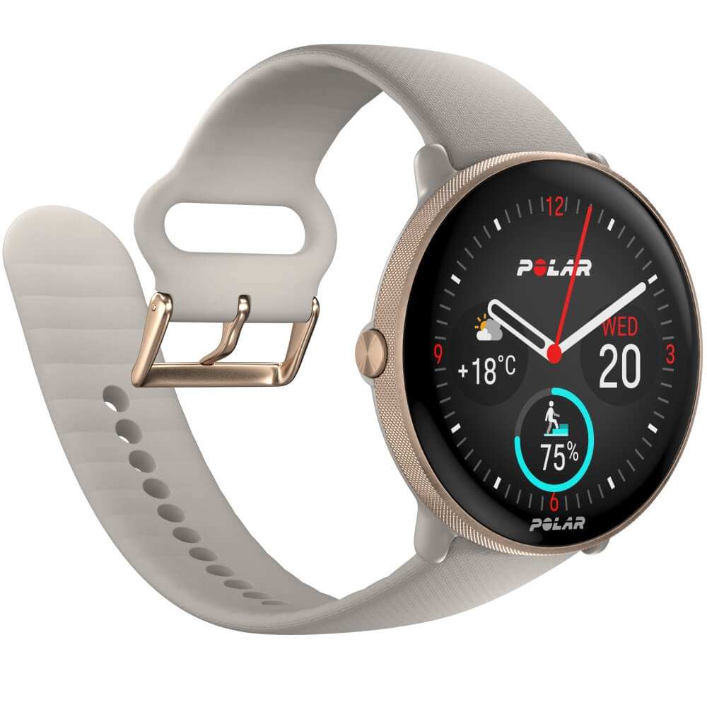 POLAR Ignite 3 GPS Fitness Sportuhr Greige Sand S-L bei CardioZone günstig online kaufen