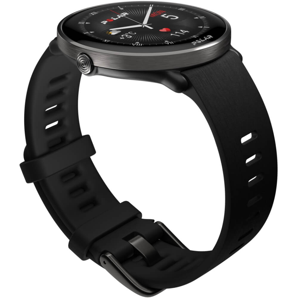 POLAR Ignite 3 Titanium Silikon Schwarz GPS Fitness Sportuhr bei CardioZone günstig online kaufen