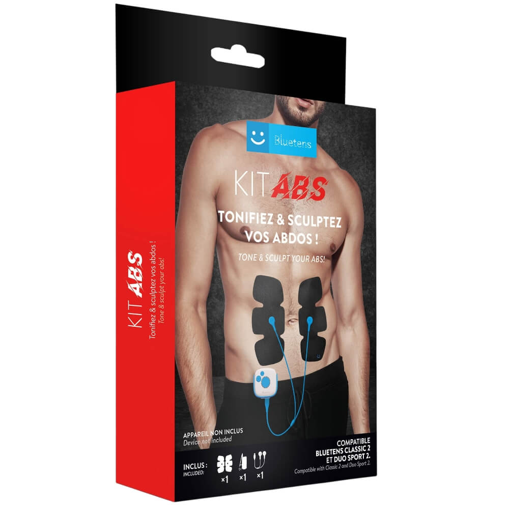 Bluetens – Kit Abs 2 Bauchmuskel-Set – für gezieltes Core-Training