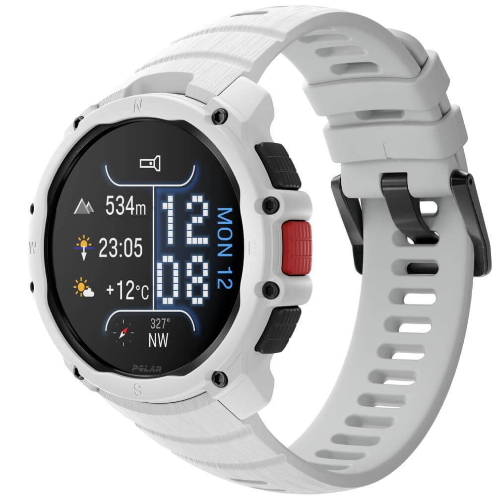 POLAR Street X Snow White Urban Sports Watch mit Amoled Display