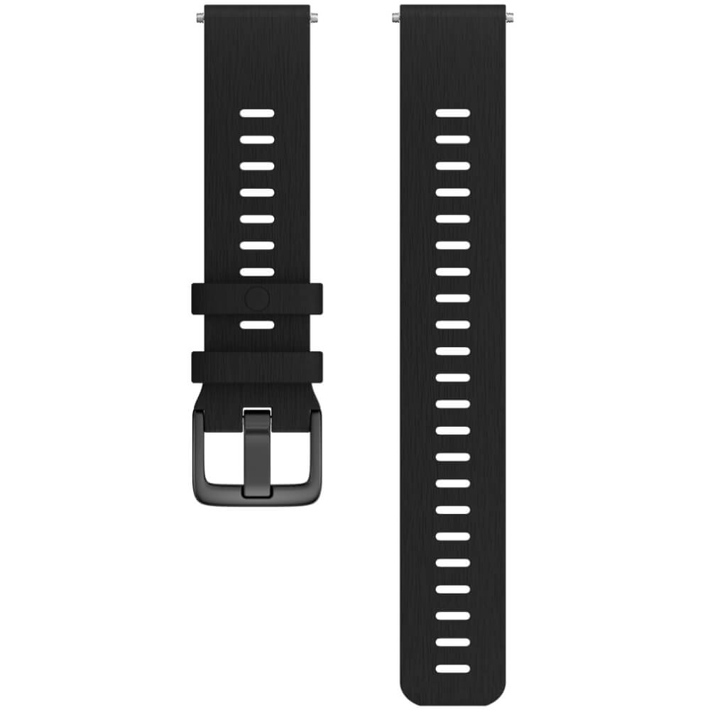 POLAR 20mm Silikon Armband Gr. S/L Schwarz für Pacer/Ignite/Unite bei CardioZone günstig online kaufen
