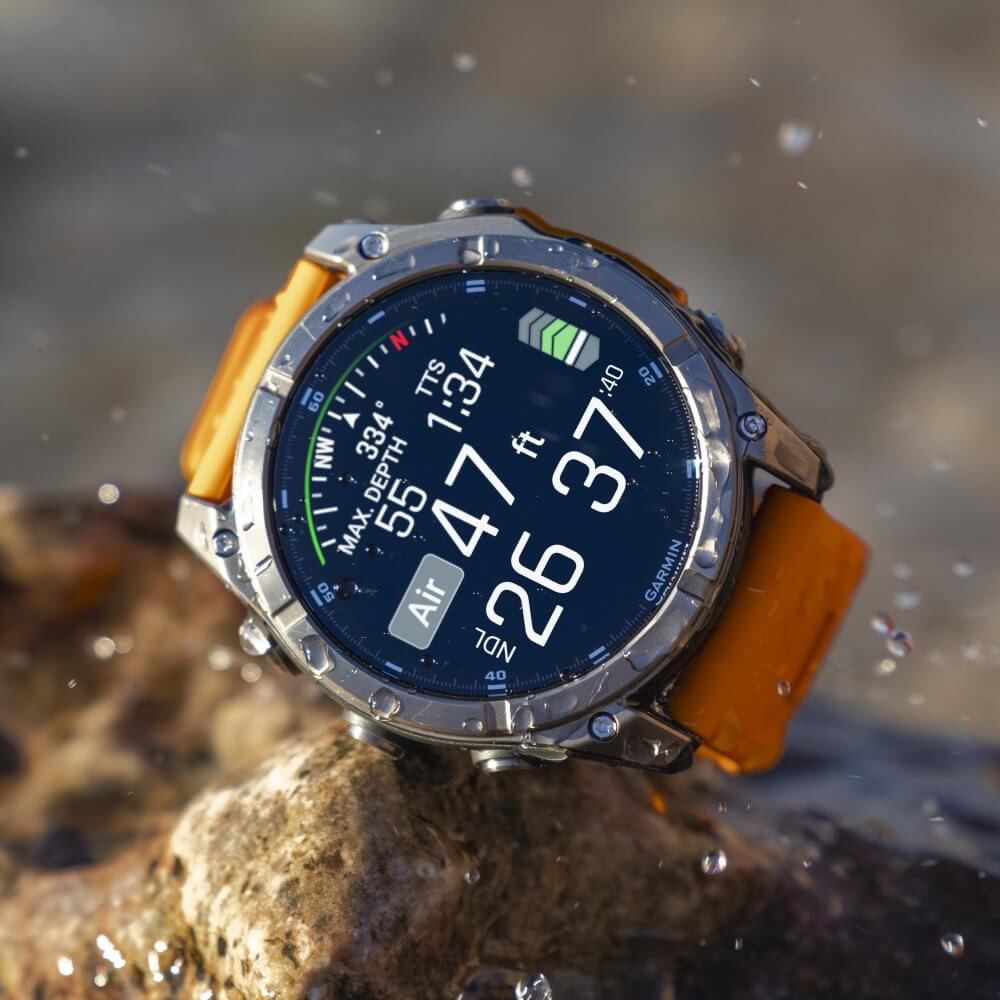 Garmin fenix 8 51 mm AMOLED Sapphire Graphit/Titanium Titan Multisport-Smartwatch bei CardioZone günstig online kaufen