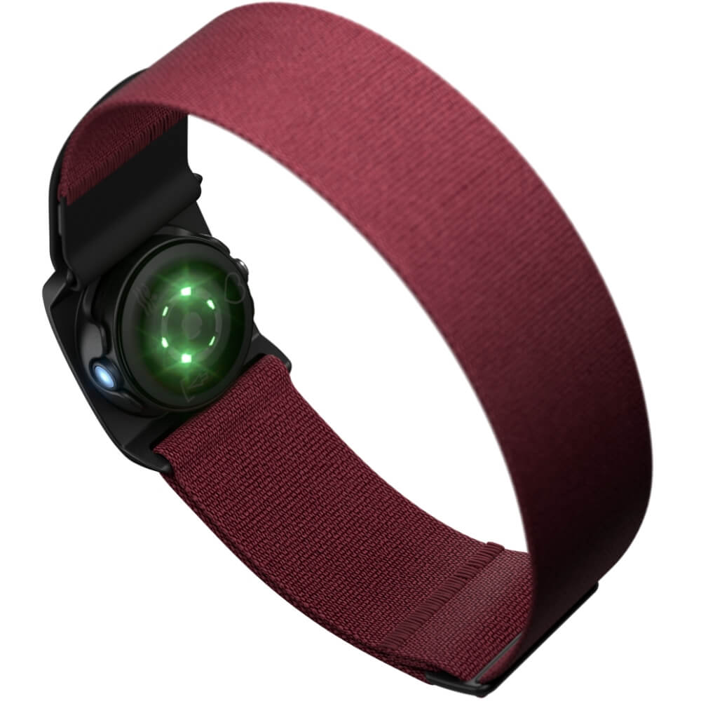POLAR Verity Sense Dunkelrot optischer Puls-Sensor für jeden Sport bei CardioZone günstig online kaufen
