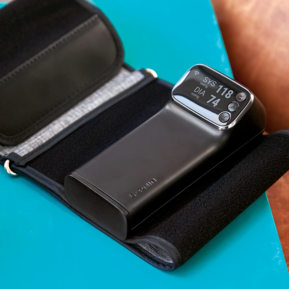 Garmin Index BPM Blutdruckmessgerät Schwarz bei CardioZone günstig online kaufen