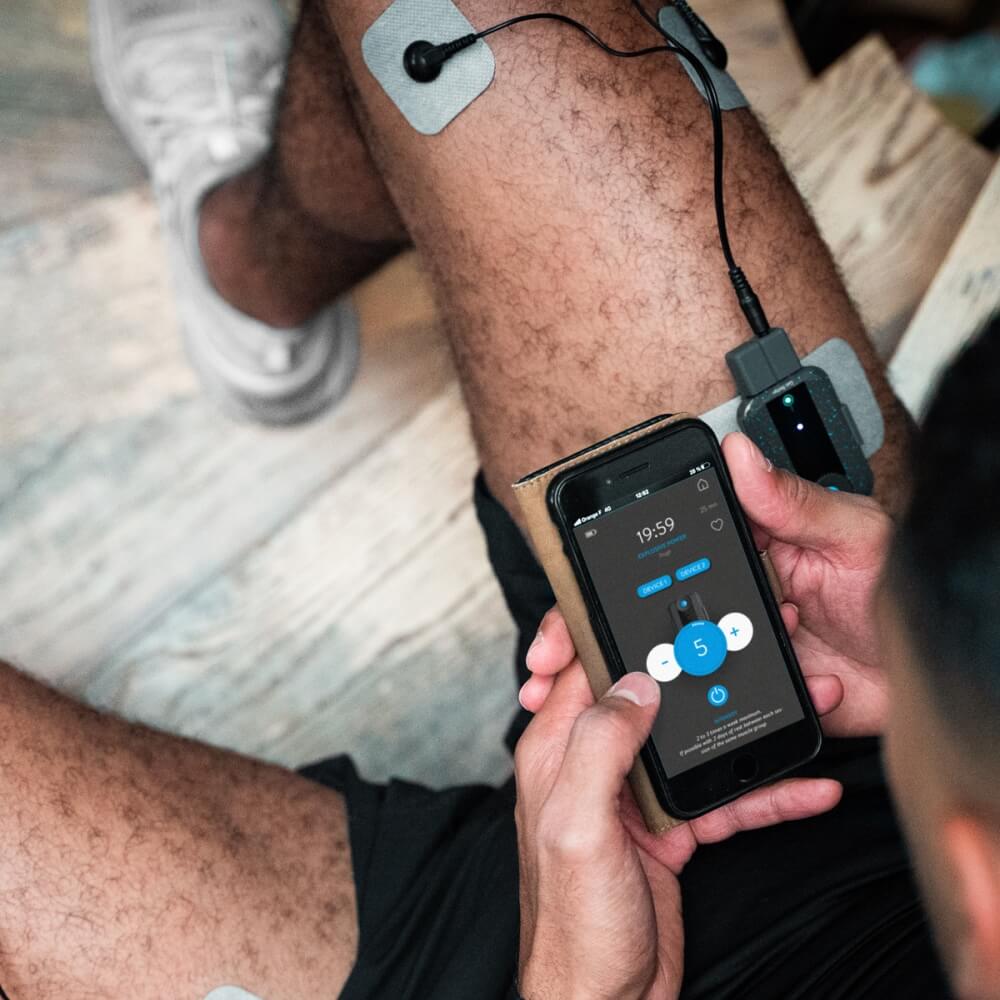 Bluetens Sport Elektoden - 4 Stück M / 8 Stück S in Schwarz bei CardioZone günstig online kaufen