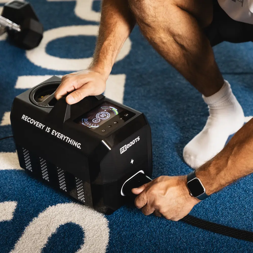 Reboots Cryo One Set Knie – Mobiles 3-in-1 Kälte-, Wärme- & Kompressionsgerät