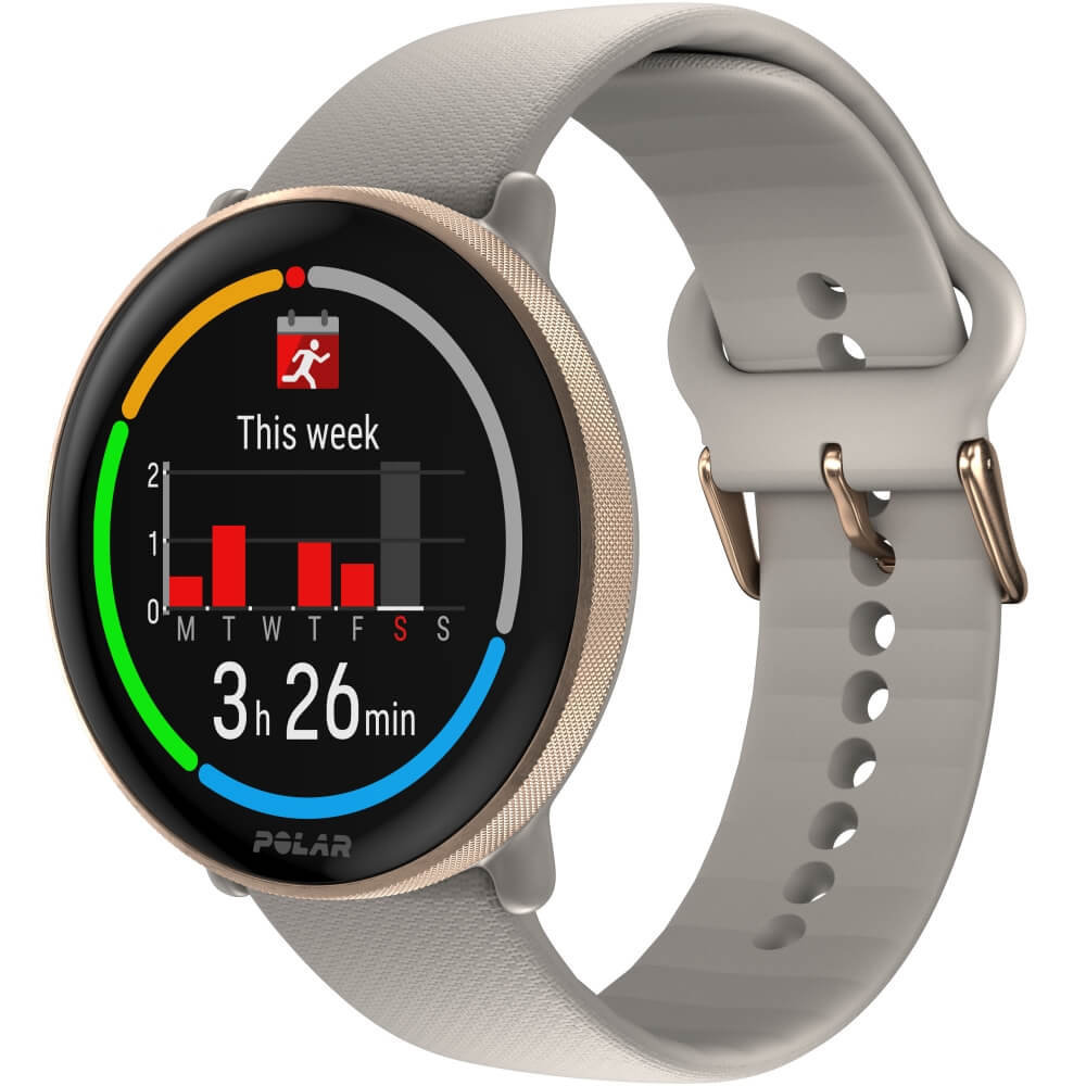 POLAR Ignite 3 GPS Fitness Sportuhr Greige Sand S-L bei CardioZone günstig online kaufen