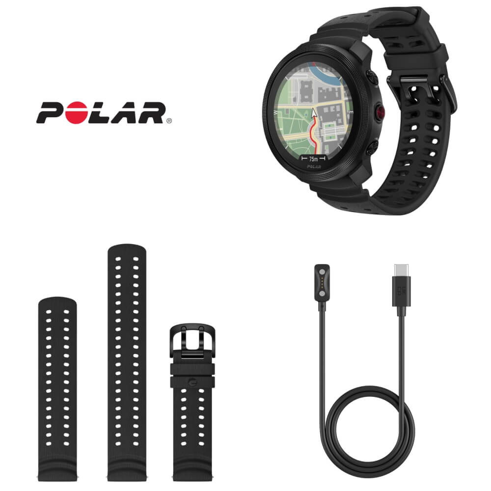 POLAR Vantage M3 Night Black Multisport Uhr Gr. S-L bei CardioZone günstig online kaufen