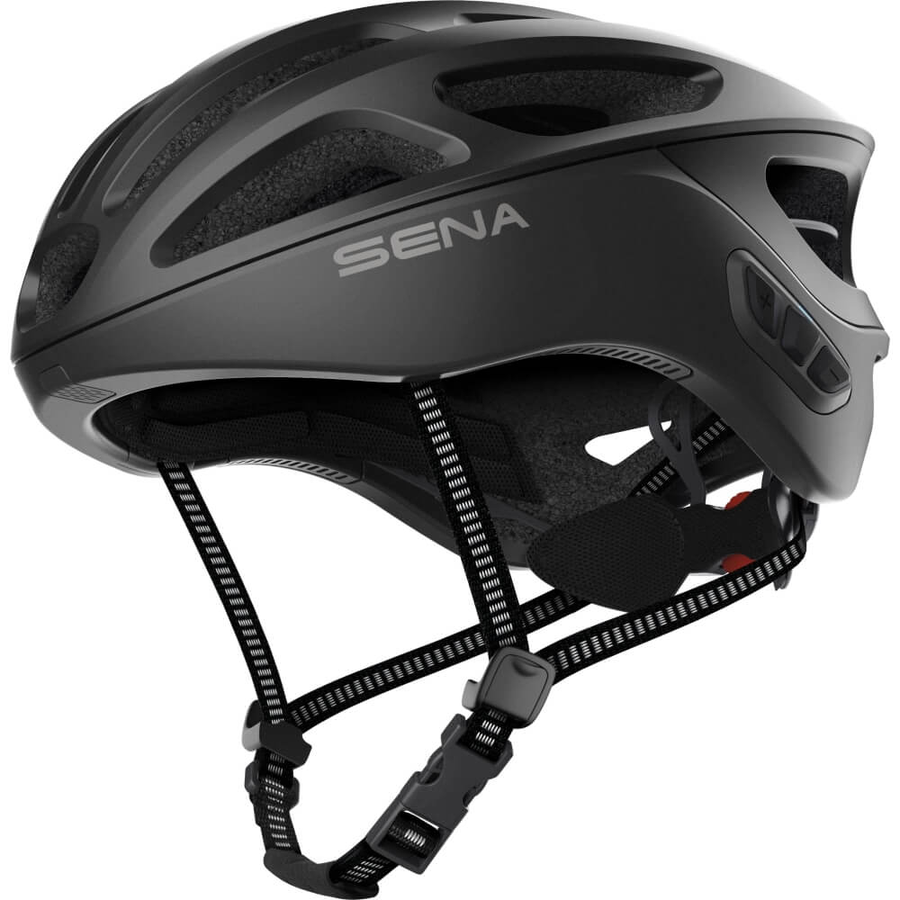 Sena R1 Evo Fahrradhelm mit Mesh Intercom Matte Black/Schwarz bei CardioZone günstig online kaufen