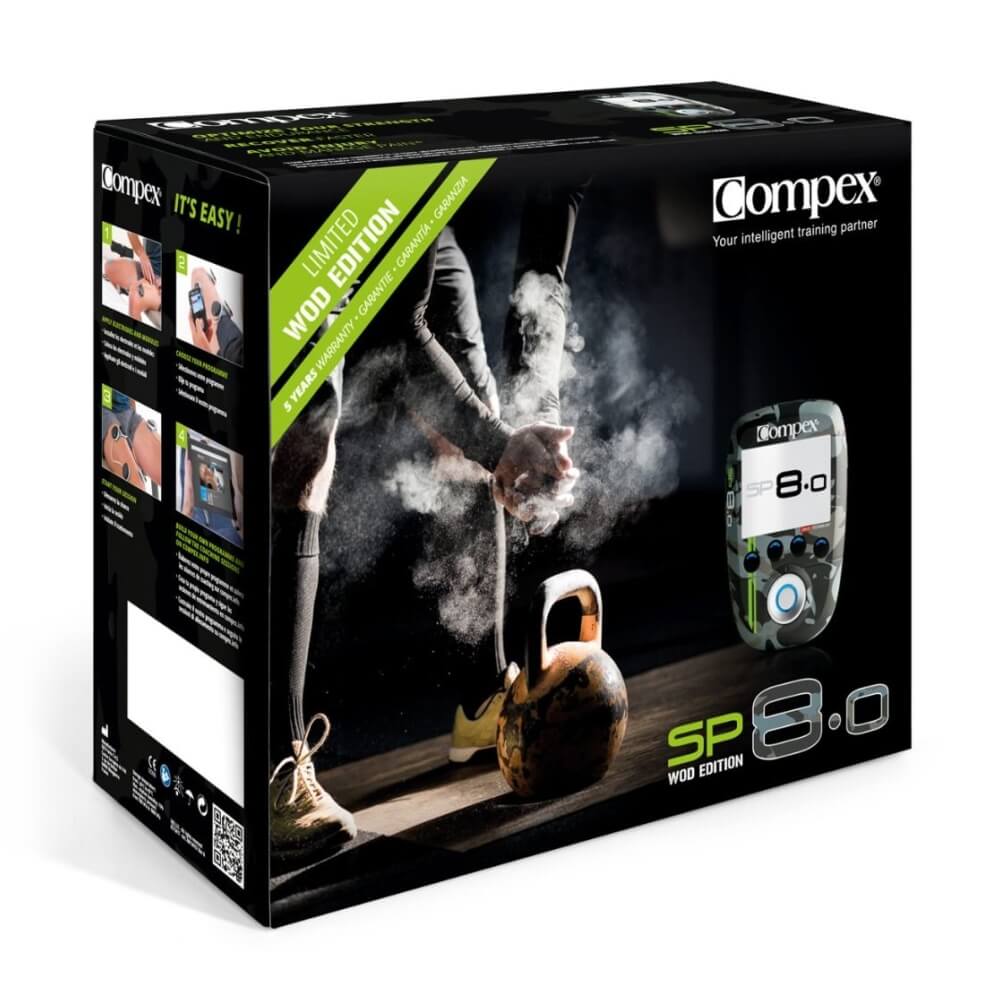 Compex SP 8.0 WOD Edition Eintauschaktion - jetzt zum Sonderpreis - tausche dein altes EMS Gerät gegen das Compex Topmodell