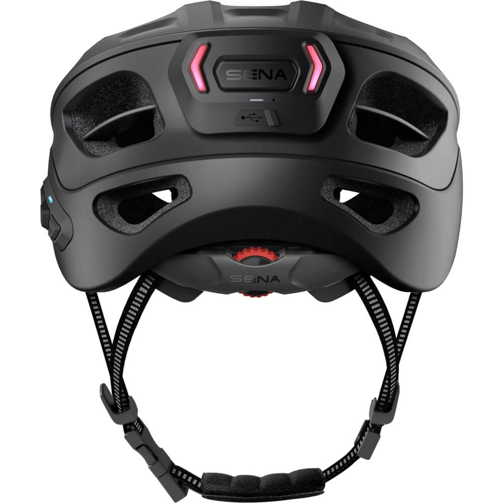 Sena R1 Evo Fahrradhelm mit Mesh Intercom Matte Black/Schwarz bei CardioZone günstig online kaufen