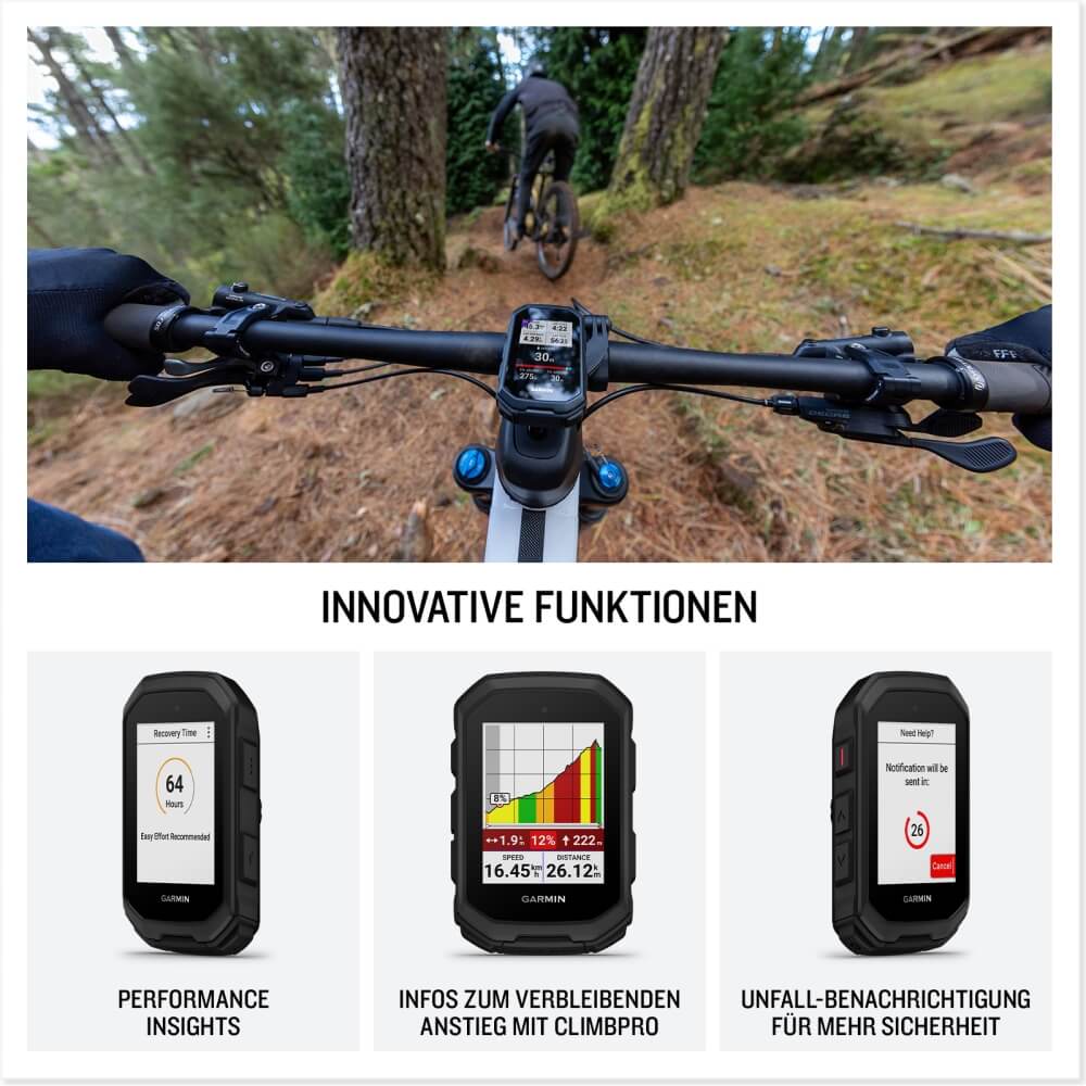 Garmin Edge MTB robuster GPS Radcomputer speziell fürs Mountainbiken bei CardioZone günstig online kaufen