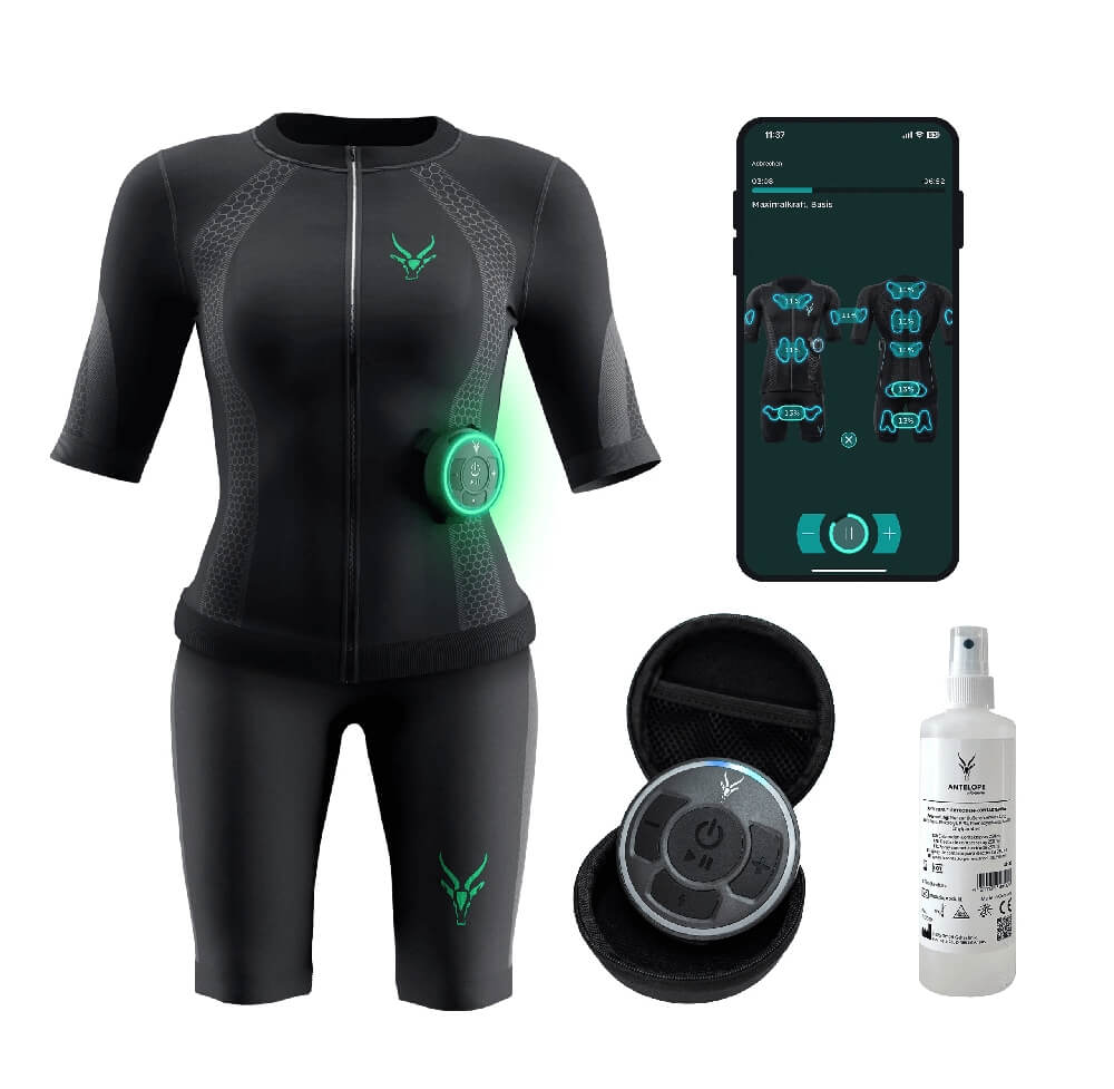Antelope Evolution EMS Anzug m. Shorts (Frauen) incl. Booster + App bei CardioZone günstig online kaufen