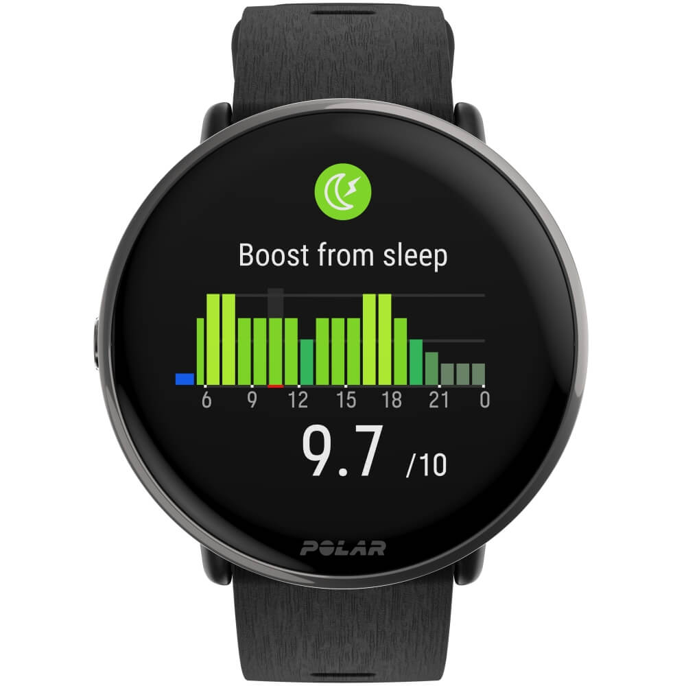 POLAR Ignite 3 Titanium Silikon Schwarz GPS Fitness Sportuhr bei CardioZone günstig online kaufen