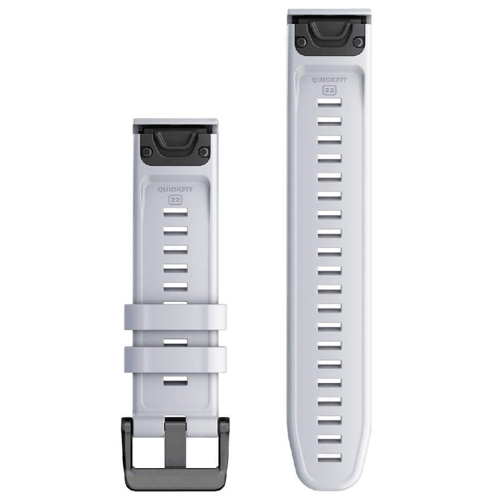 Garmin Quickfit Silikon Armband 22mm Steinweiss bei CardioZone günstig online kaufen