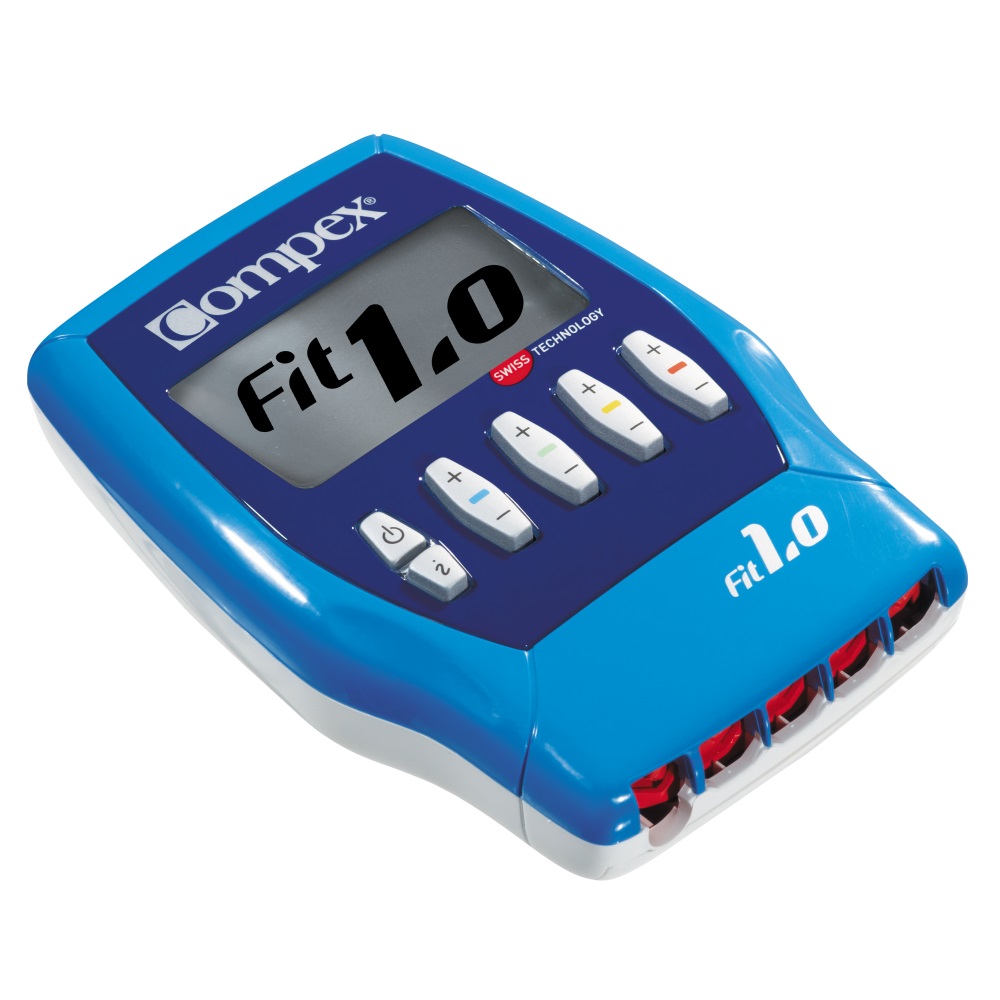 Compex FIT 1.0 Muskelstimulator - inkl. gratis Transportkoffer bei CardioZone guenstig online kaufen