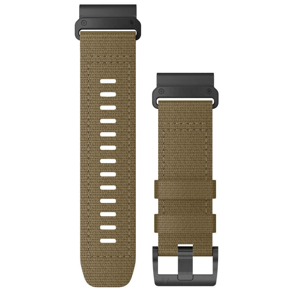 Garmin Quickfit taktisches Nylon Armband 26mm Hellbraun tactix7/Delta, fenix 7X/6X bei CardioZone günstig online kaufen