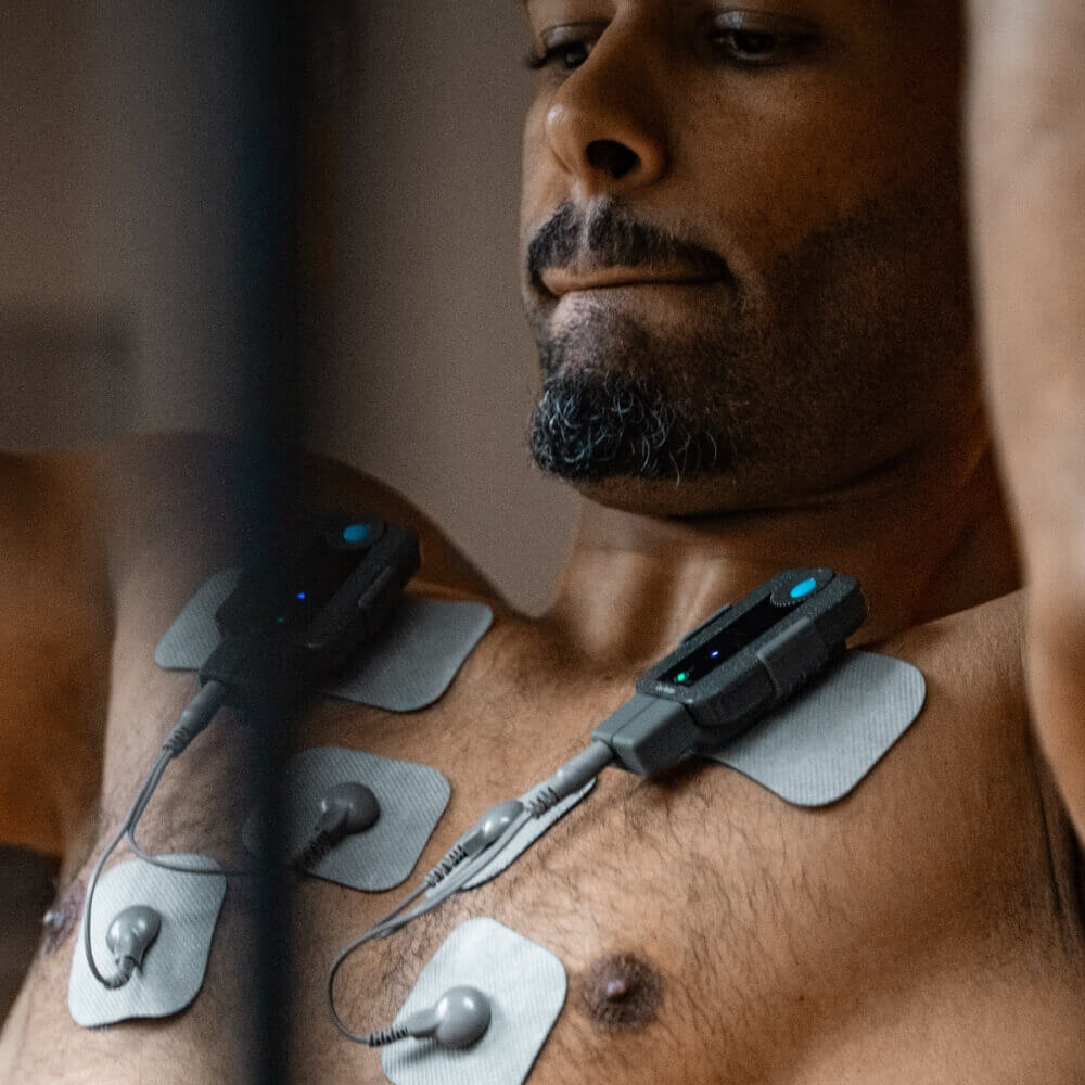 Bluetens Sport Elektoden - 4 Stück M / 8 Stück S in Schwarz bei CardioZone günstig online kaufen