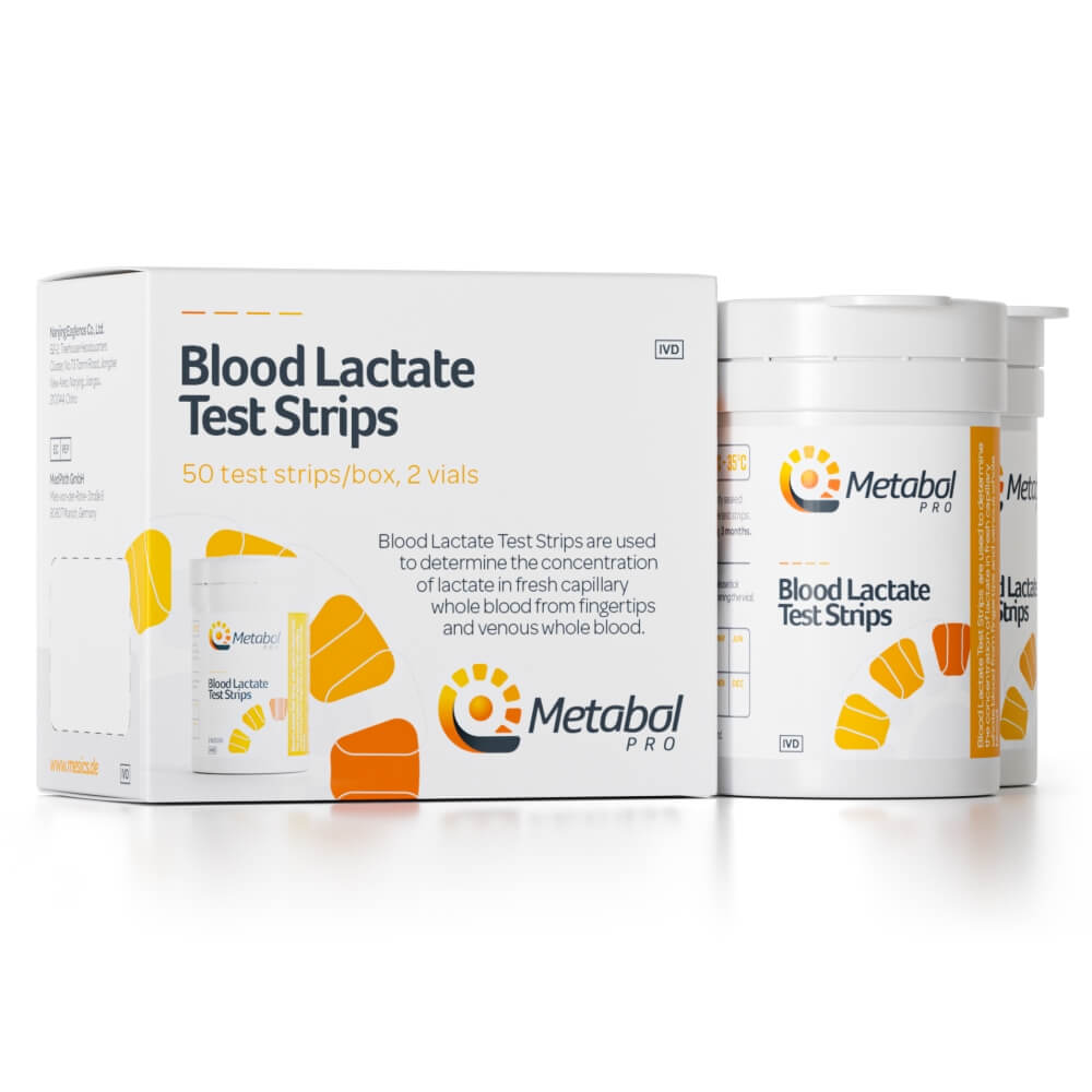 Mesics Metabol Pro Laktat Teststreifen Big Pack 50