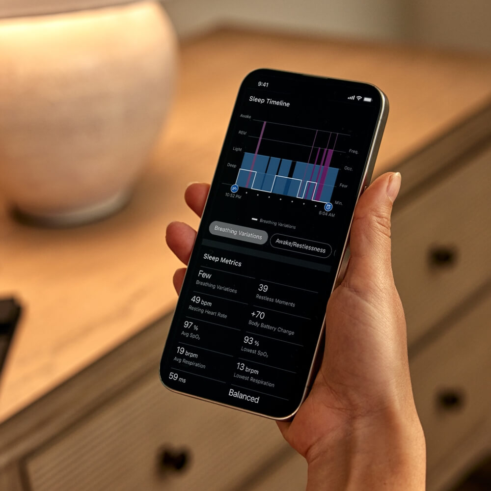Garmin Index Sleep Monitor Schlafanalyse bei CardioZone günstig online kaufen