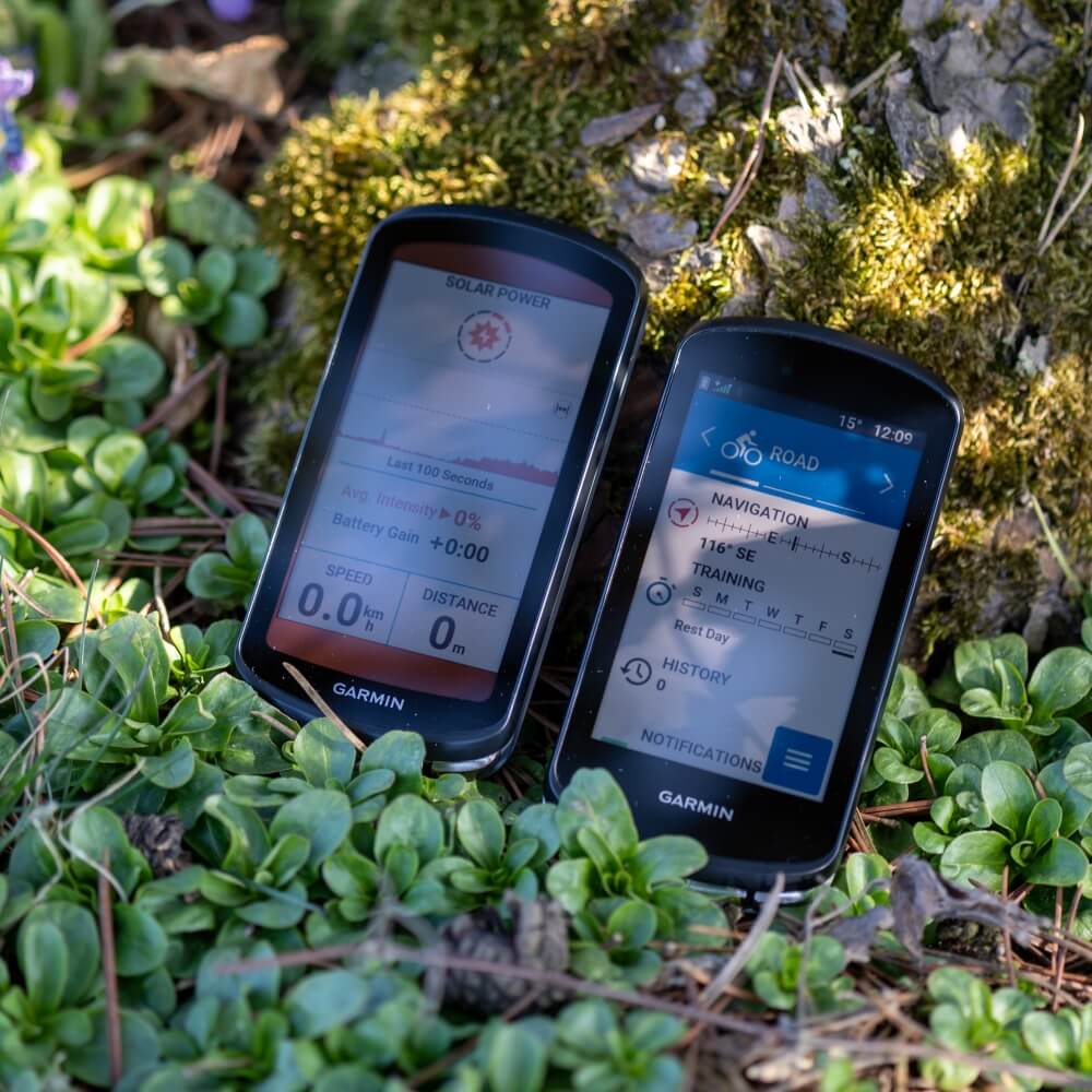 Garmin Edge 1040 Solar Radcomputer mit Garmin Fahrradkarte u. Zubehör bei CardioZone günstig online kaufen