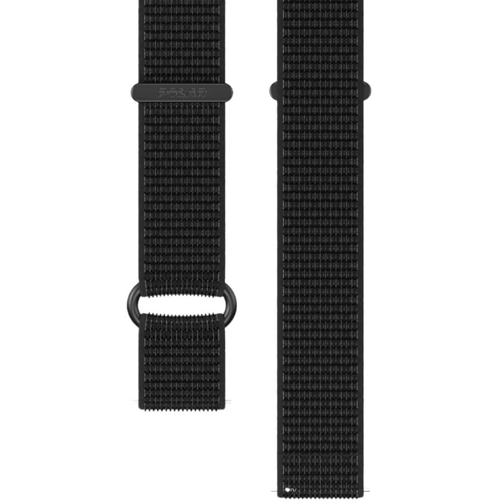 POLAR-Nylon-Armband-22mm-Schwarz-Hook-Loop-ML-910113029-ean725882067056-bei-Cardiozone-01 POLAR 22mm Nylon Armband Schwarz M/L Klettverschluss bei CardioZone günstig online kaufen